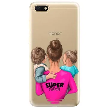 iSaprio Super Mama - Boy and Girl pro Honor 7S (smboygirl-TPU2-Hon7S)