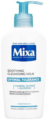 Mixa Odličovací mléko pro citlivou pleť Optimal Tolerance (Soothing Cleansing Milk) 200 ml