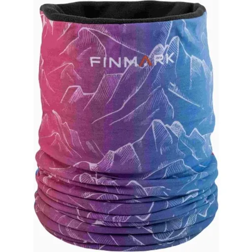 Finmark MULTIFUNCTIONAL SCARF WITH FLEECE Multifunkční šátek, mix, velikost UNI