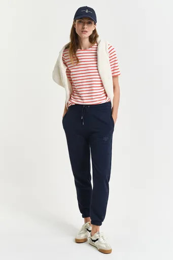 TEPLÁKY GANT REG TONAL SHIELD SWEATPANTS EVENING BLUE