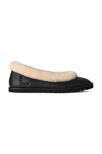 Kožené baleríny UGG Zora Leather Ballet Flat