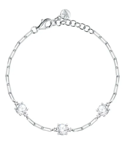 Morellato Stříbrný dámský náramek s kubickými zirkony Tesori SAIW297