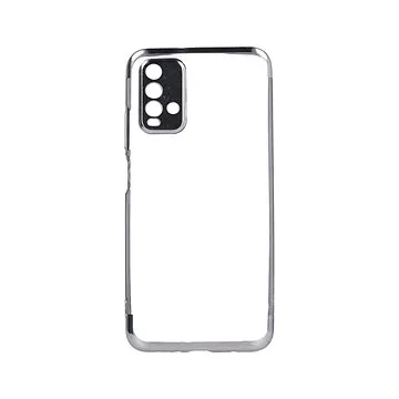 TopQ Frame Xiaomi Redmi 9T silikon stříbrný 65603 (Sun-65603)