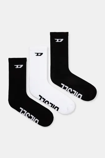 Ponožky Diesel SKM-D-CREW-SPORT-SOCKS 3-pack