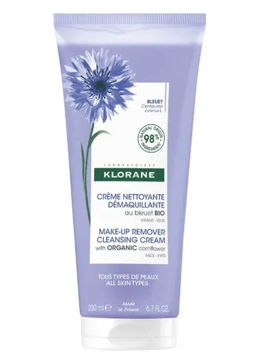 Klorane Odličovací a čisticí krém (Make-Up Remover Cleansing Cream) 200 ml