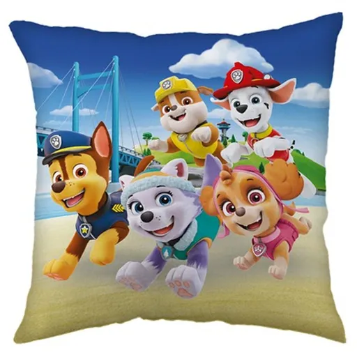 Jerry Fabrics Dětský polštářek s potiskem - Tlapková patrola - Bridge | 40 x 40 cm
