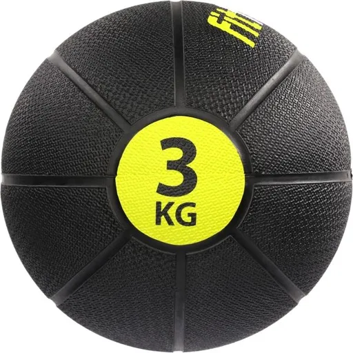 Fitforce MEDICINE BALL 3 KG Medicinbal, černá, velikost 3 KG