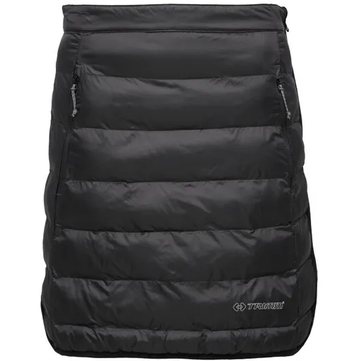 TRIMM ZIPPY Dámská zateplená sukně, černá, velikost