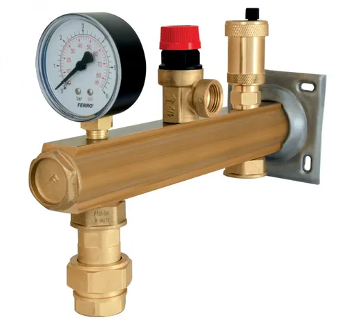 NOVASERVIS Bezpečnostní skupina topení 2,5baru s připojením GBM25SN01