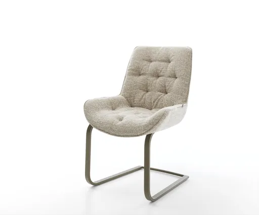 Jídelní židle Taimi-Flex tkanina Měkký béžová jídelní židle