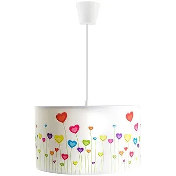 Lustr na lanku HEARTS 1xE27/60W/230V (99222)