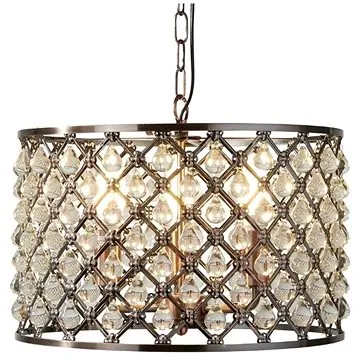 Searchlight - Křišťálový lustr na řetězu MARQUISE 3xE14/40W/230V (113706)