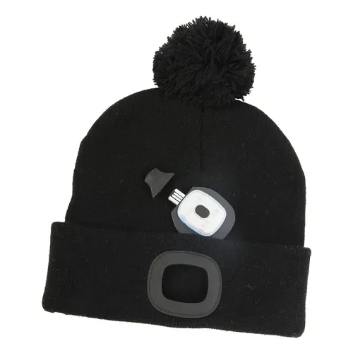 Čepice s čelovkou STREND PRO 3133312 Wahoo nabíjecí