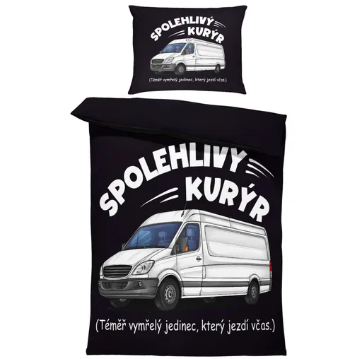 Povlečení Spolehlivý kurýr (Rozměr : 1x140/200 + 1x90/70)