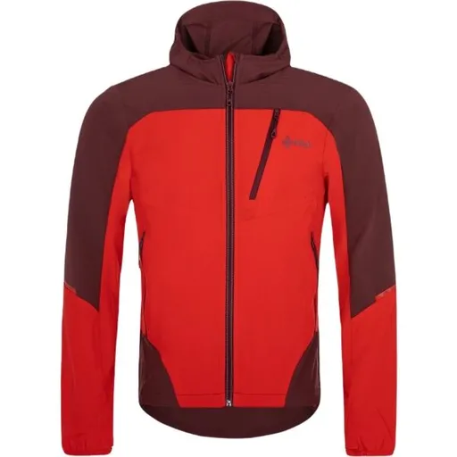KILPI NEATRIL Pánská softshellová bunda, červená, velikost