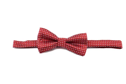 Vsepropejska Elegant vínový motýlek pro psa s puntíky | 25 - 42 cm