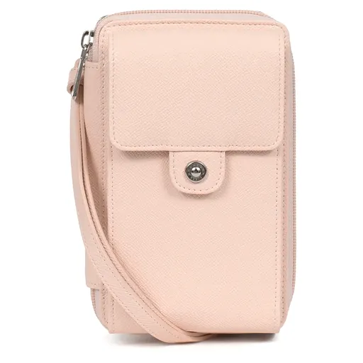 Dámská kabelka na mobil a doklady Hexagona Stella - růžová