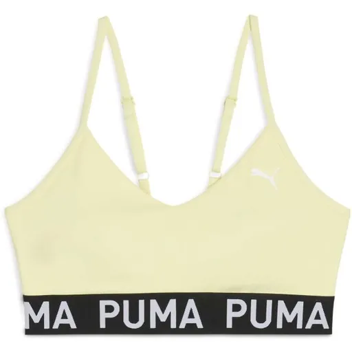 Puma MOVE STRONG BRA Dámská sportovní podprsenka, žlutá, velikost