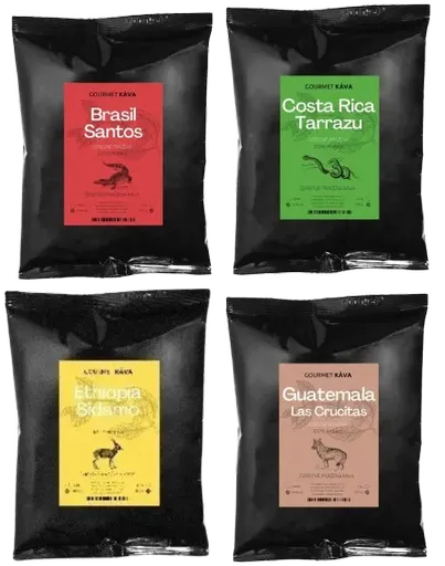 Arabica z celého světa pro filtr- 1kg, výhodné balení !