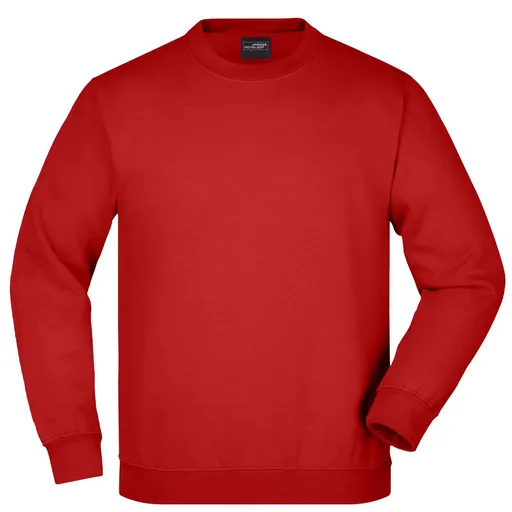 James & Nicholson (Daiber) Dětská mikina bez kapuce JN040k - Červená | S