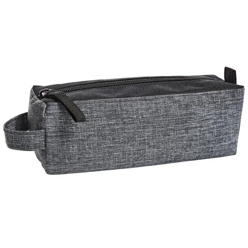 Halfar Pouzdro na zip ELEGANCE - Černošedá kropenatá