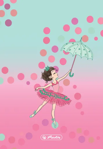 Desky na písmena A4 - Baletka