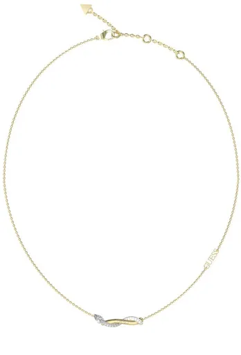 Guess Elegantní náhrdelník se zirkony Twist JUBN05066JWYGRHT/U