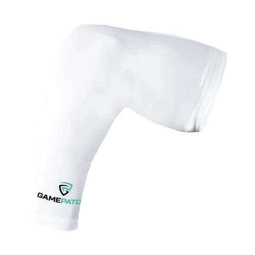 GAMEPATCH COMPRESSION ARM SLEEVE Kompresní unisex rukáv, bílá, velikost