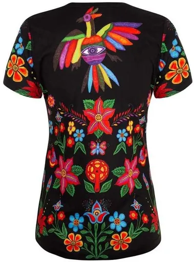 Dámské spodní triko Black Frida krátký rukáv vel.L (5560)