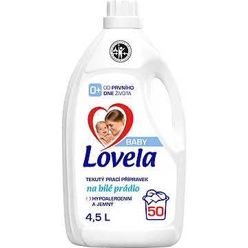 LOVELA Baby tekutý prací přípravek na bílé prádlo 4,5 l (50 praní) (5999109520760)
