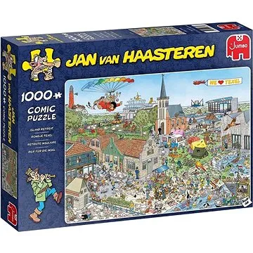 Jumbo Puzzle Let nad ostrovem 1000 dílků (8710126200360)