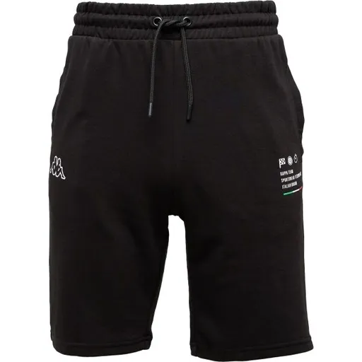Kappa LOGO GUBLINO Pánské šortky, černá, velikost