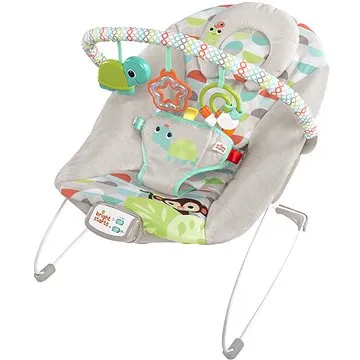 Bright Starts Lehátko vibrující s melodií Happy Safari 2018 (074451115088)