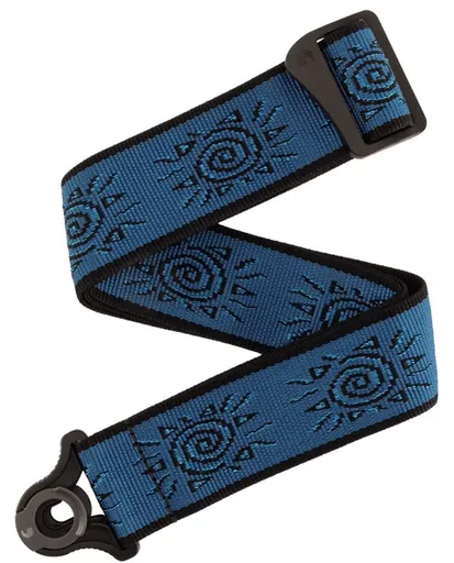 D'Addario Auto Lock Vintage Suns Blue