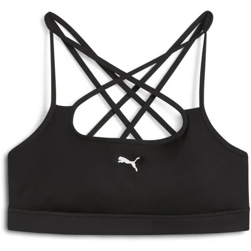 Puma MOVE STRAPPY BRA Dámská sportovní podprsenka, černá, velikost