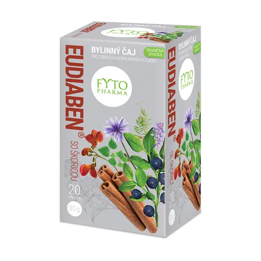 Fytopharma EUDIABEN bylinný čaj se skořicí 20x1,5 g