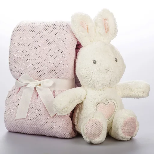 Plyšový králíček s dekou