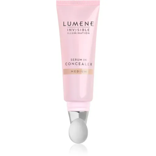 Lumene Invisible Illumination Serum in Concealer oční korektor s hydratačním účinkem více odstínů Medium 10 ml