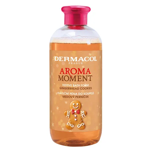 Dermacol Pěna do koupele Medový perníček Aroma Moment (Festive Bath Foam) 500 ml