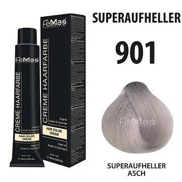 Femmas barva na vlasy super zesvětlující popelavá blond 901 (4260450266272)
