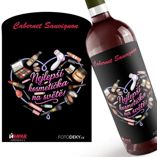 Víno Nejlepší kosmetička  (Druh Vína: Červené víno)