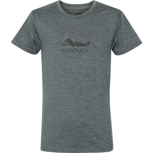 Hannah CORNET JR II Dětské funkční tričko, tmavě zelená, velikost