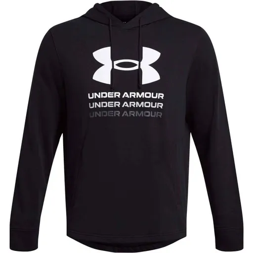 Under Armour RIVAL Pánská mikina, černá, velikost L