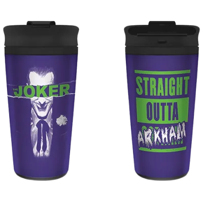 Hrnek cestovní  Joker (Straight outta Gotham), 450 ml