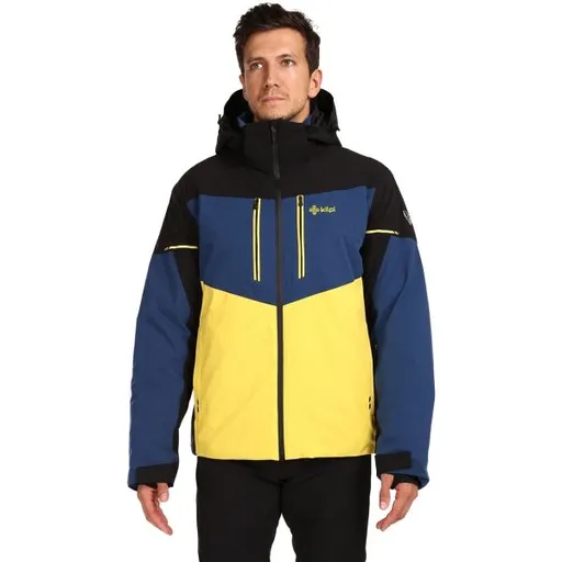 KILPI TONNSI Pánská lyžařská bunda, žlutá, velikost