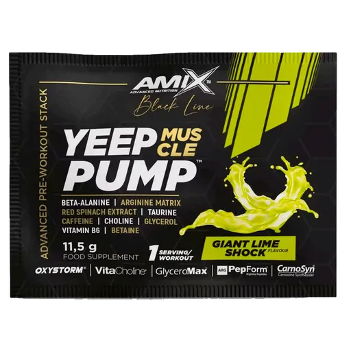Amix Nutrition Black Line Yeep Pump 345g - orange attack