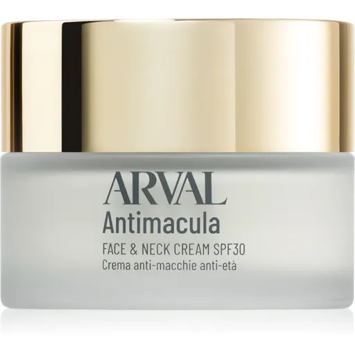 Arval Antimacula Face & Neck Cream SPF 30 pleťový krém proti vráskám a tmavým skvrnám 50 ml