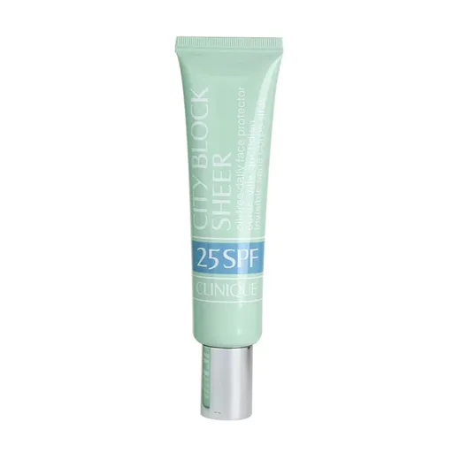 Clinique City Block™ Sheer Oil-Free Daily Face Protector SPF 25 ochranný krém na obličej SPF 25 40 ml