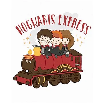 Bradavický express (Harry Potter), 40×50 cm, bez rámu a bez vypnutí plátna (6063350)