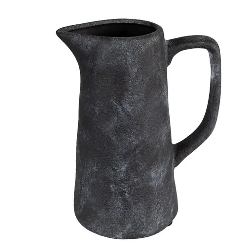 Granitový antik keramický dekorační džbán Granit M - 20*13*25cm Clayre & Eef